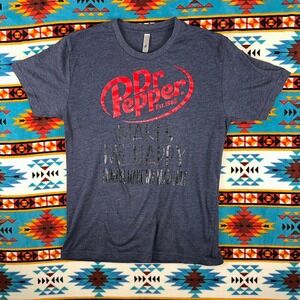 'Dr Pepper Makes Me Happy, Humans Make My Head Hurt' Graphic Funny Slogan Tee